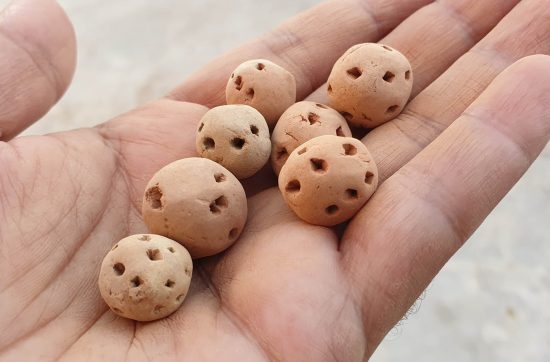 How to make clay pebbles hydroton at home
