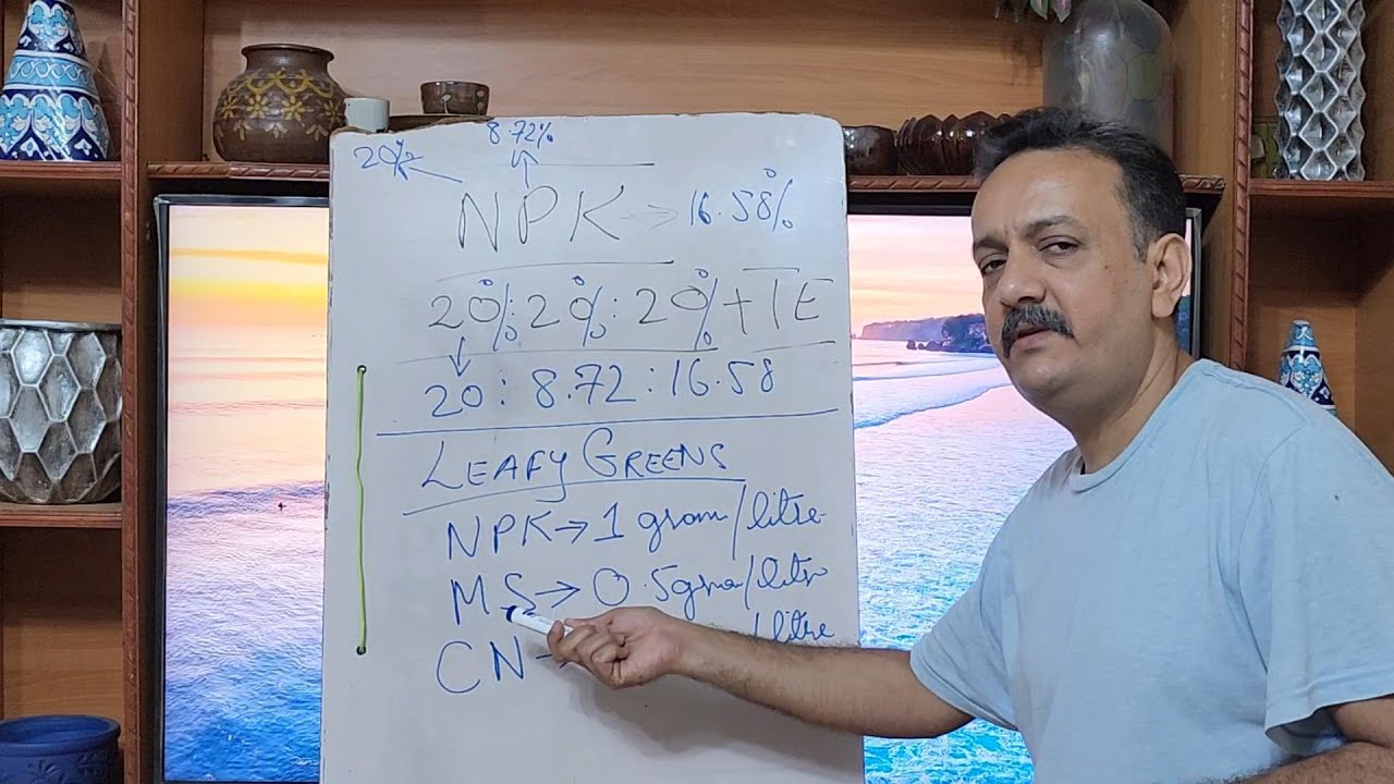 Hydroponics Training - Episode 43 (How to Make Hydroponic Nutrient ...