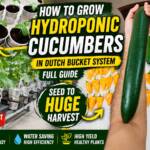 How to Grow Hydroponic Cucumbers in Dutch Buckets Full Guide - Seed to Huge Harvest