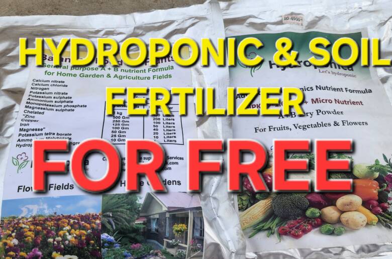 Organic Fertilizer for Hydroponics fertilizer & Soil Fertilizer For Free